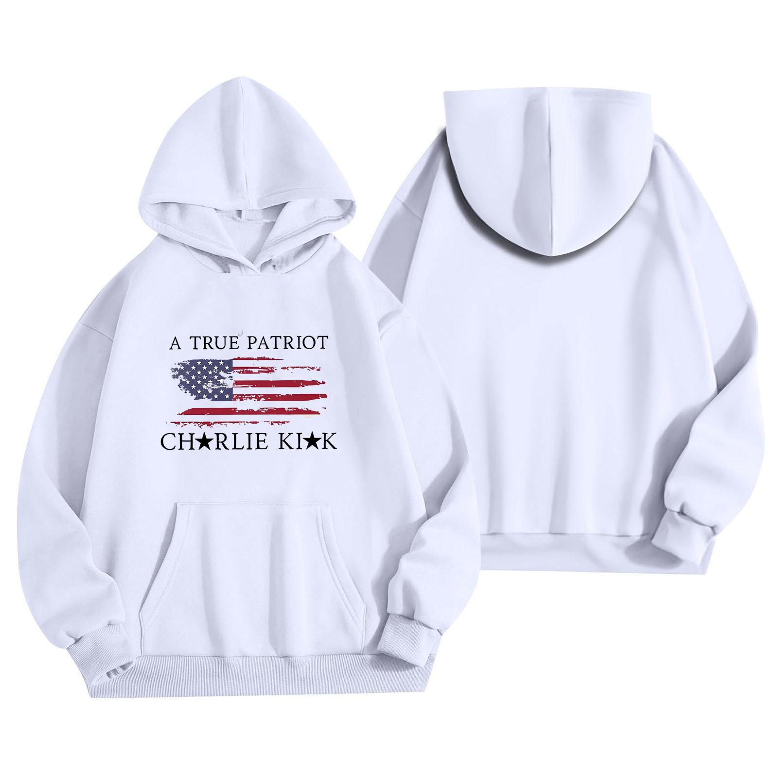 Женская мода Повседневный худи с длинным рукавом XXXL белый