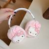 Pink Cases For AirPods Max Plush KT Cute Hello Kitty Case Cute Anti-Scratch Cover Sleeve Protector Headphone Cover Accessory