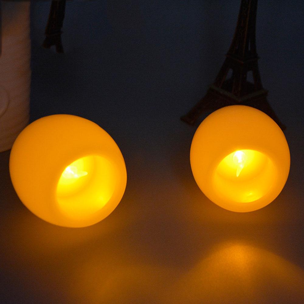 Buy Pop Creative Round Ball Flameless LED Candles Lamp Night Lights