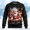 Santa Claus Ugly Christmas Sweater Merry Christmas New Womens Sweaters Crewneck Sweatshirt Unisex Mens Sweater Funny Gifts