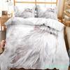 Owl Duvet Cover Set Cute Bird Polyester Comforter Cover For Boys Girls Kids Bedding Set King Size Quilt Cover With Pillowcase