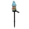 Mushroom Solar Lights, Mushroom House Statue, Fairy Cottage Garden Stake Lights, Waterproof Outdoor Landscape Lights for Yard Patio Lawn Pathway