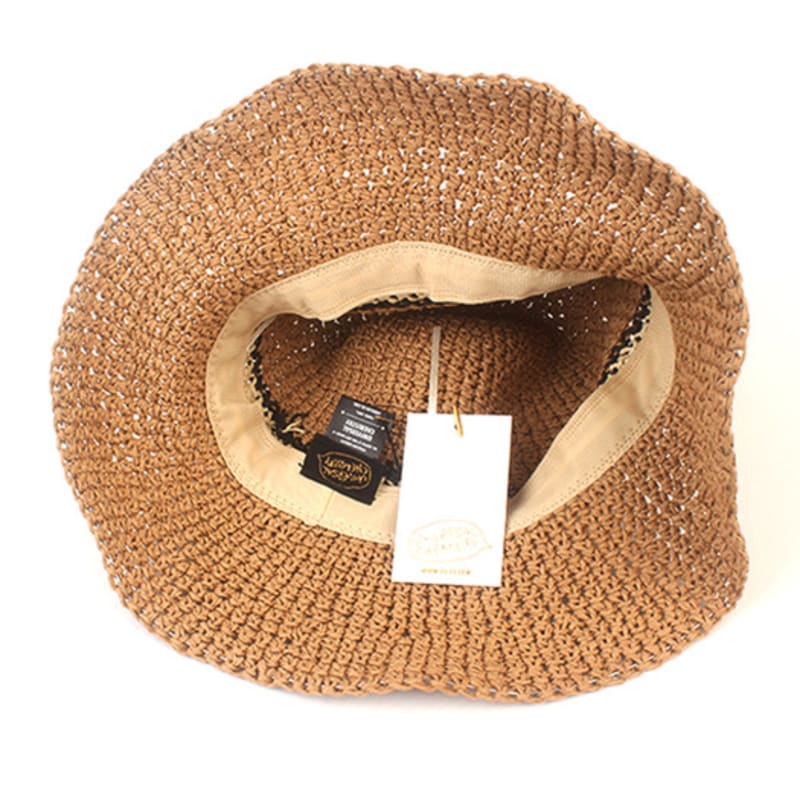 Universal Chemistry Summer Bold Line Brown Bucket Hat