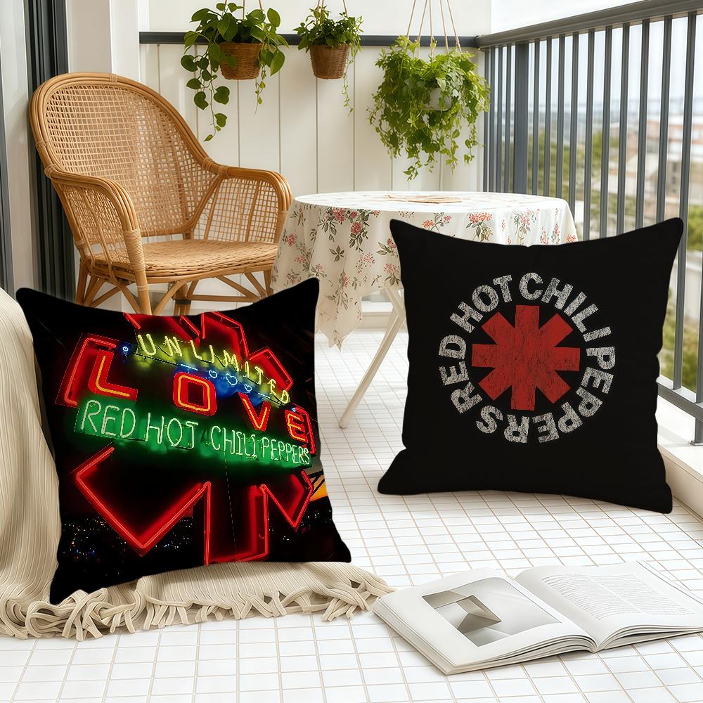 Band R-Red Hot Chili P-Peppers cushion cover Home Office Birthday Anniversary Gifts Soft Skin Friendly Cushion Cover