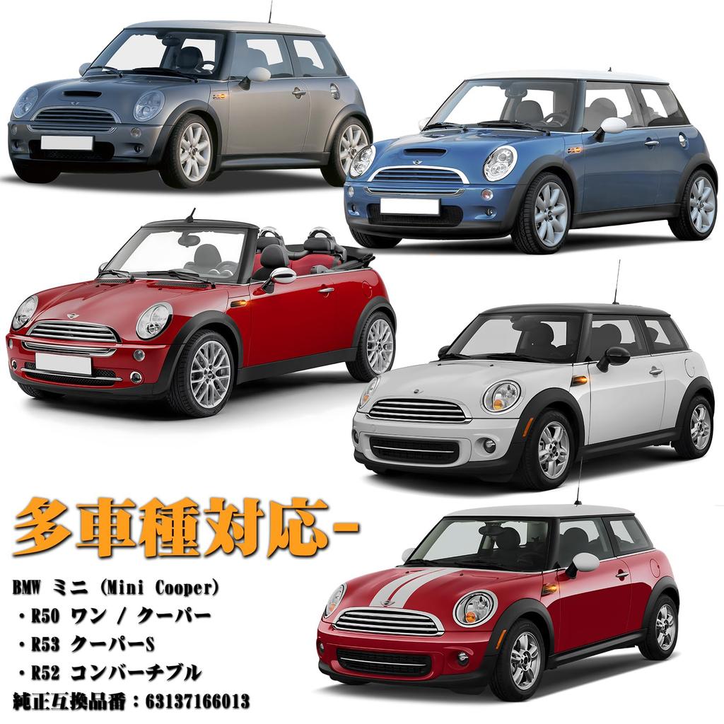 POPMOTORZ LED Side Marker R50 R53 R52 Blinking Turn Signal Side Turn Signal for Mini Mini One Cooper Cooper S Convertible Light Vehicle Inspection