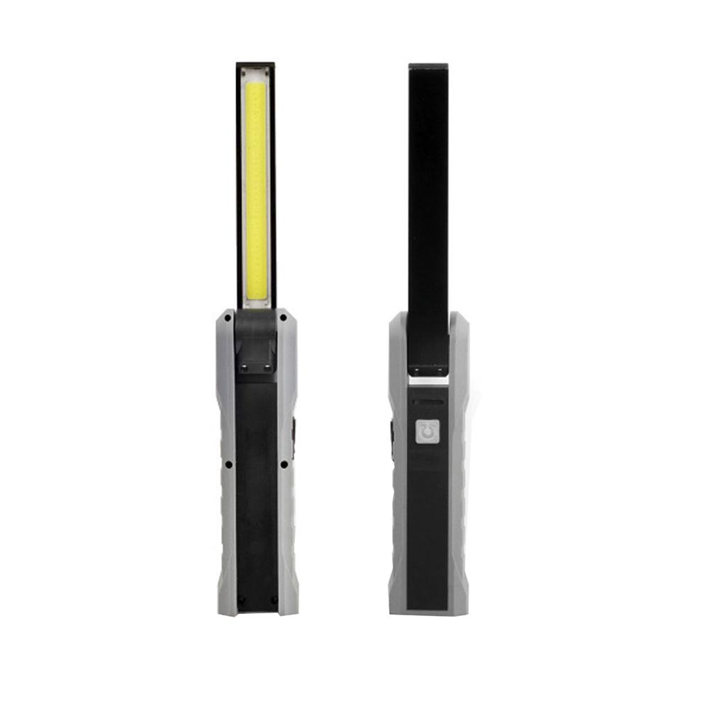 Portable Foldable USB Work Light 4 Mode COB Flashlight Rechargeable Magnetic LED Torch Flexible for