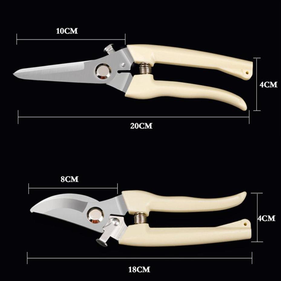 1 Pcs Multifunctional Garden Pruning Shears Fruit Picking Scissors Trim Weed Household Potted Branches Scissors Gardening Tools
