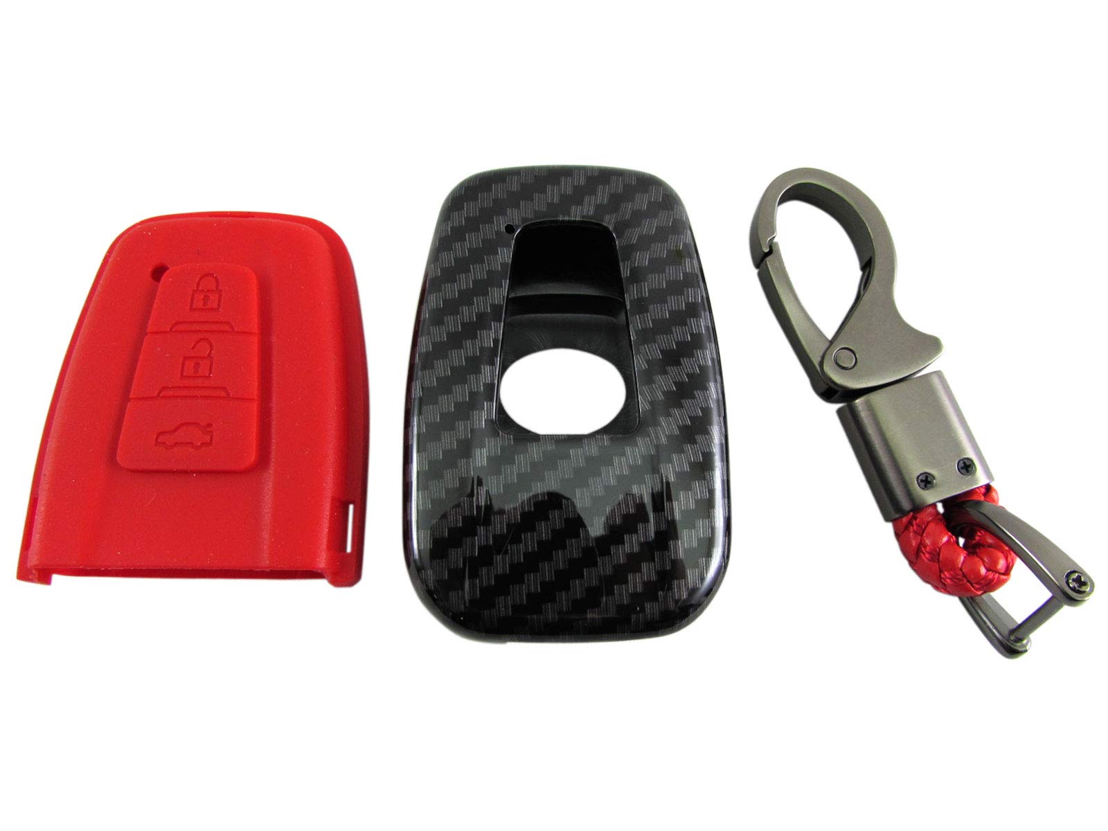 

BRIGHTZ Чехол для смарт-ключа из углеродного волокна для Prius PHV ZVW52 (красный) [ЧЕХОЛ ДЛЯ КЛЮЧА-018] ZVM M52 52 50 Prius PHV 31342