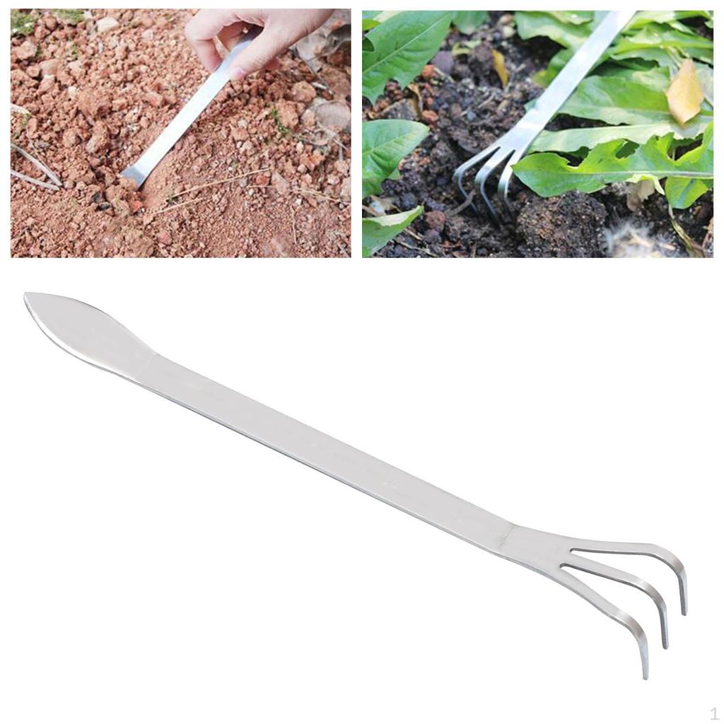 Bonsai Roots Rake 3 Prongs Flowerpot Gardening Tools for Potted Flower Plant Loose Gifts