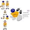 Soft And Skin-friendly Jeffy Cartoon Plush Hand Puppet Toy For Kids And Adults Perfect Christmas And Birthday Gift!