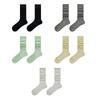Solid Color Ice Silk Long Socks Lolita Mid-tube Stocking Fashionable Knee High Sock  Spring