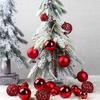 Boxed Set of 100 Christmas Ball Ornaments - 3/4/6cm Tree Decorations