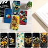 FM5 Art Bees Cartoon Soft Shell Transparent Phone Case for Samsung Galaxy A04 A04S A14 A23 A34 A54 M23 M33 M52 M53