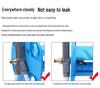 Household Car Wash Hose Storage Cart with Anti-Tangle Reel and Water Gun