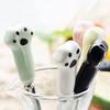 13cm Cake Fork Stainless Steel Cartoon Cat Claw Paw Fork Novelty Smooth Edges Ceramic Handle Fork For Fruits Desserts Noodles