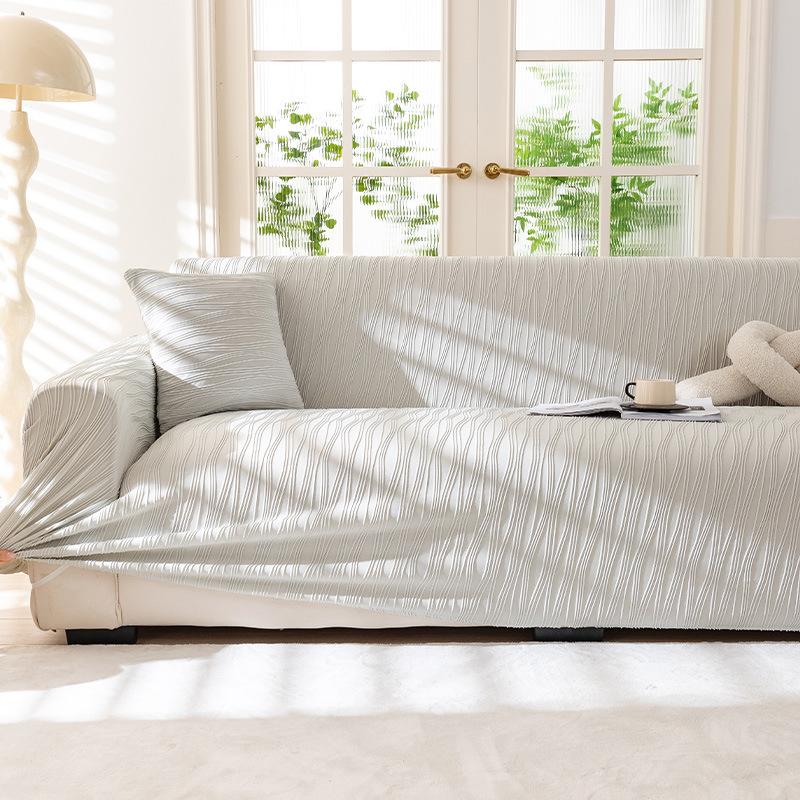Sofa Cover All In One All In One New Summer Cool Ice Silk Elastic Lazy Sofa Dust Cover
