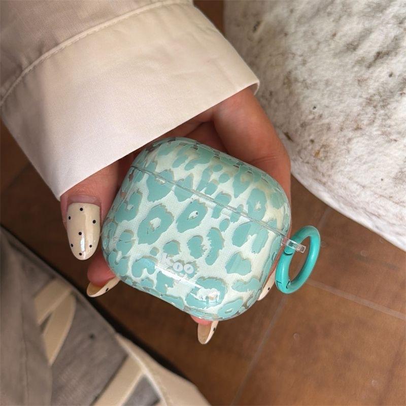 Imd Leopard Print Star Is Suitable for Apple Airpodspro1 Earphone Protective Case Cover 1pro Second and Third Generation Earphone Case 1.