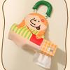 PU Leather Hanging Tissue Bag Cartoon Design Portable Tissue Cover  Bedside