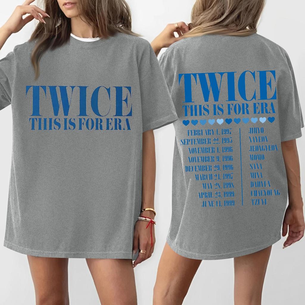 Damen Rundhals Bedrucktes Kurzarm T-Shirt Top