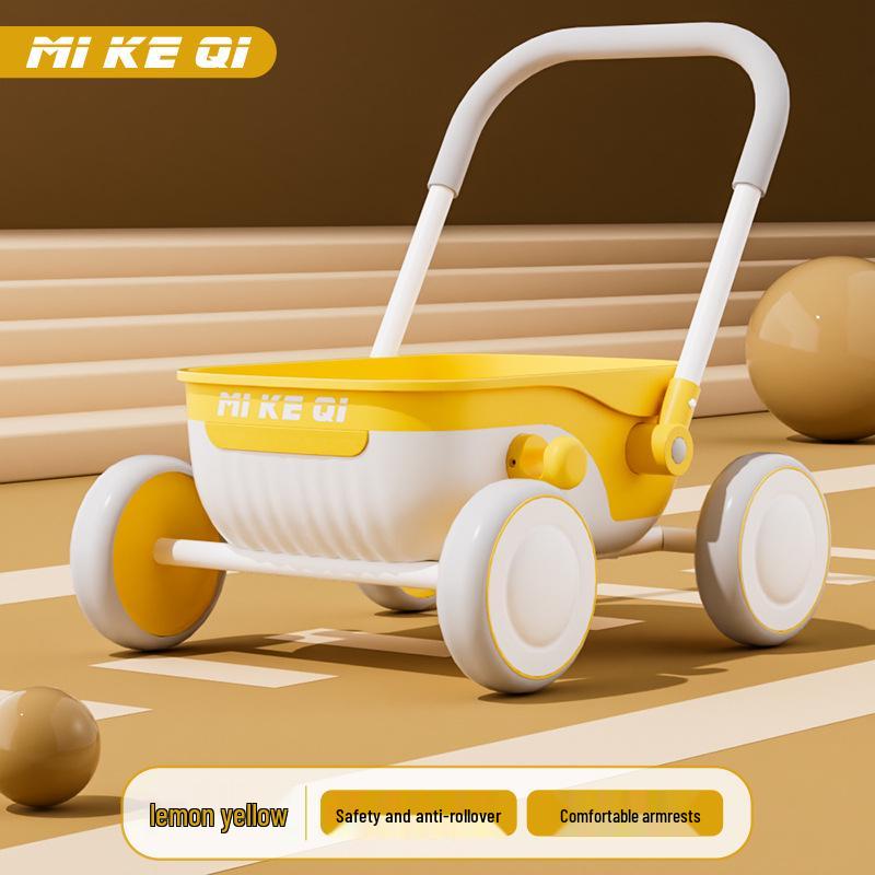 Multifunctionele Baby Loopwagen Kinderwagen voor 1-2 Jarigen - Peuter Hand Duw Speelgoed Auto Verjaardagscadeau