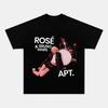 ROSÉ & Bruno Mars "APT." Vintage Pop-Rock Oversized Women And Men T-shirts