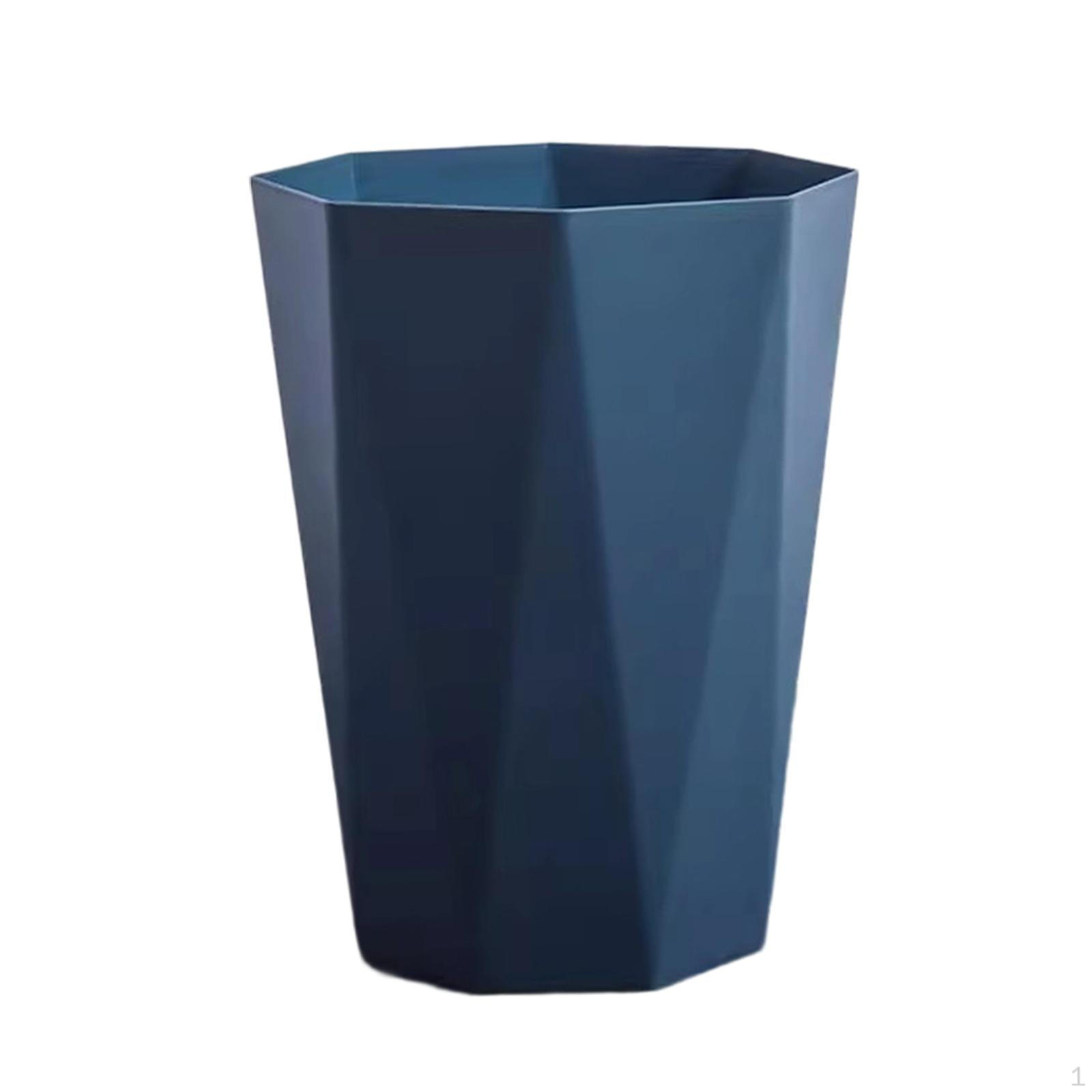 Маленькое мусорное ведро Мусорный бак Без крышки Круглое Нордический Простой Мусорное ведро Мусор для Отеля Дома