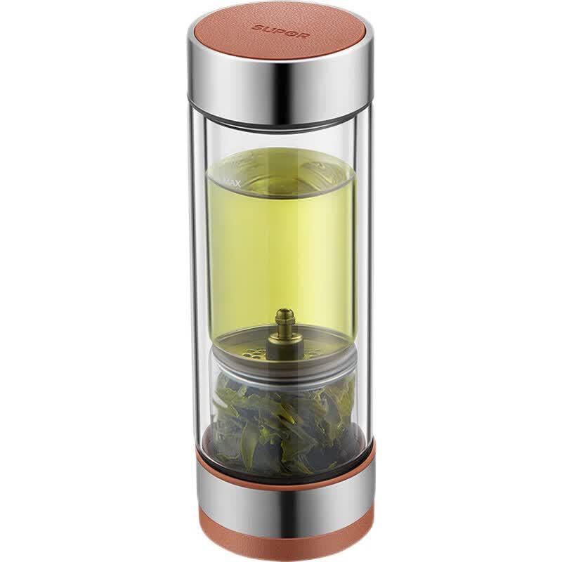 Supor Double-Layer Tea Infuser Glass Cup