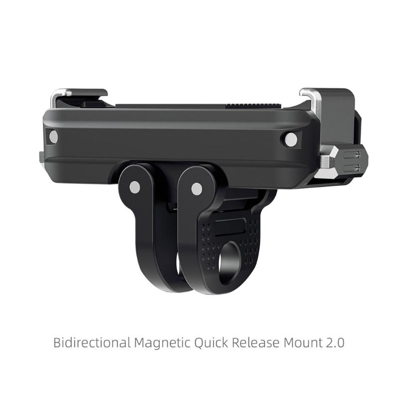 Action-Kamera Schnelle Lösungsbefestigung Bidirektionales Magnetverschluss Leicht 360 Grad Drehbar Staubdicht für Sportaufgaben