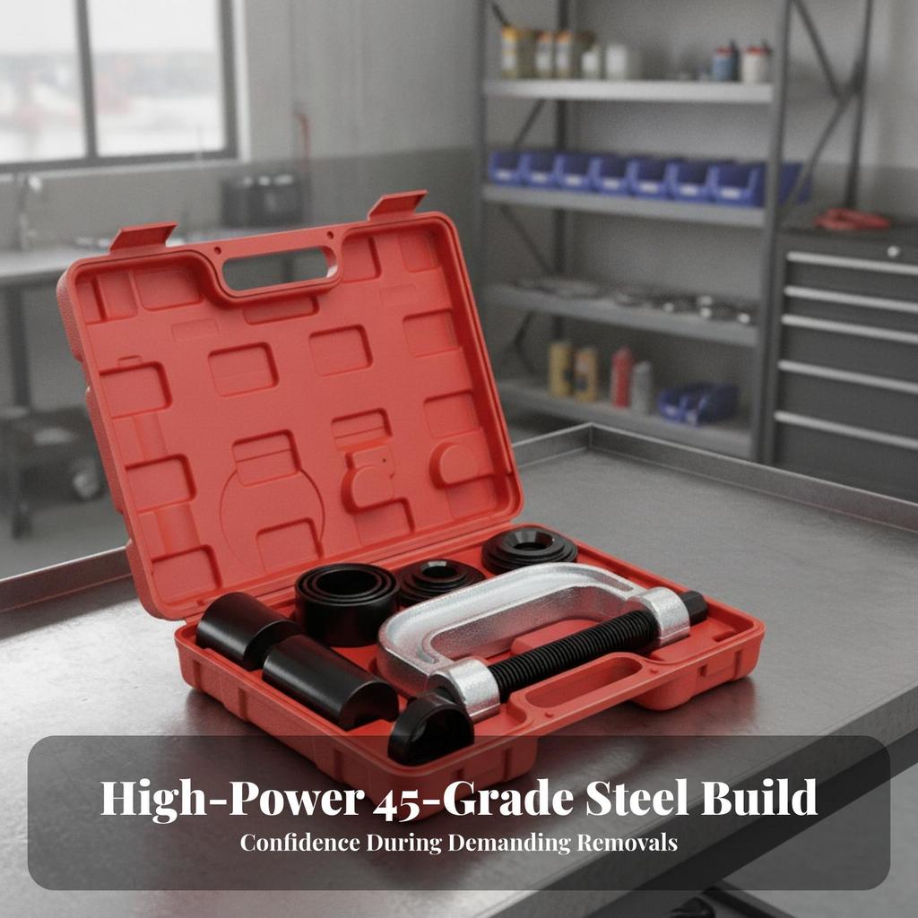 Ball Joint Puller Compact Set with Carrying Case Strong for Garage