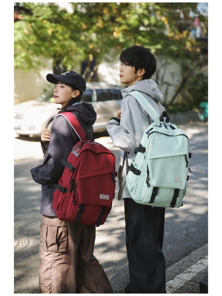Wasserdichter Rucksack im japanischen Stil für Damen und Herren - Großes Fassungsvermögen für Studenten und Schüler