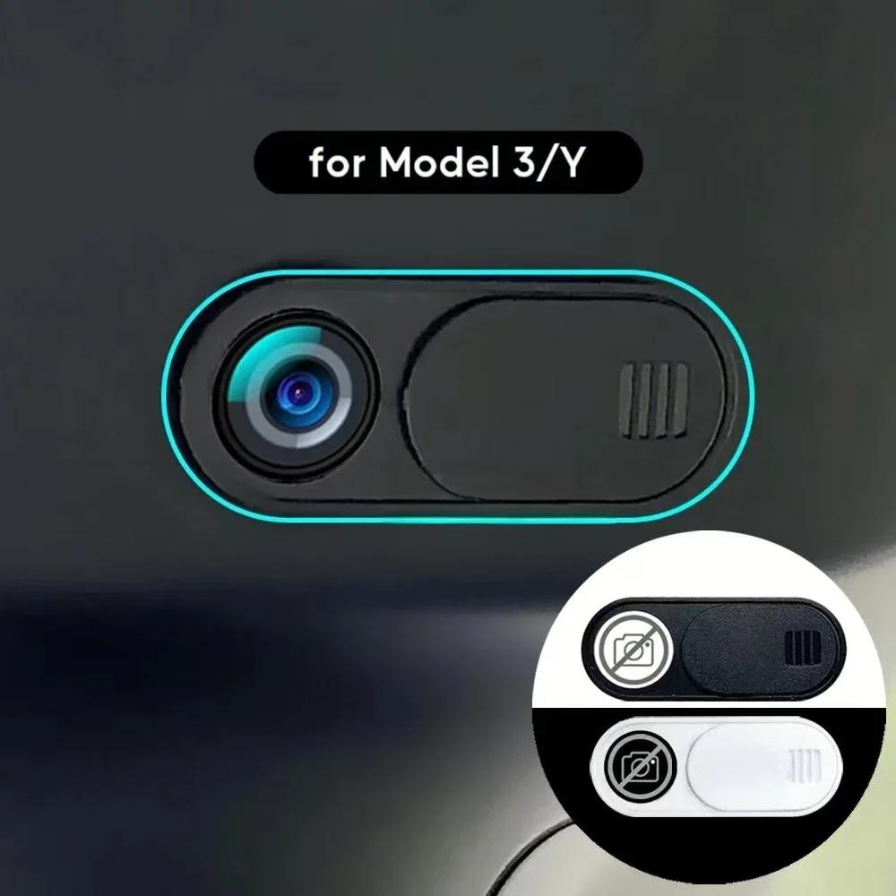 Lub Tesla Model Y Juniper 2026 2025 Osłona Ochronna Prywatności Kamery Biała Osłona Kamery Internetowej z PC Blokada Przesuwna Model 3 2025 Amagi