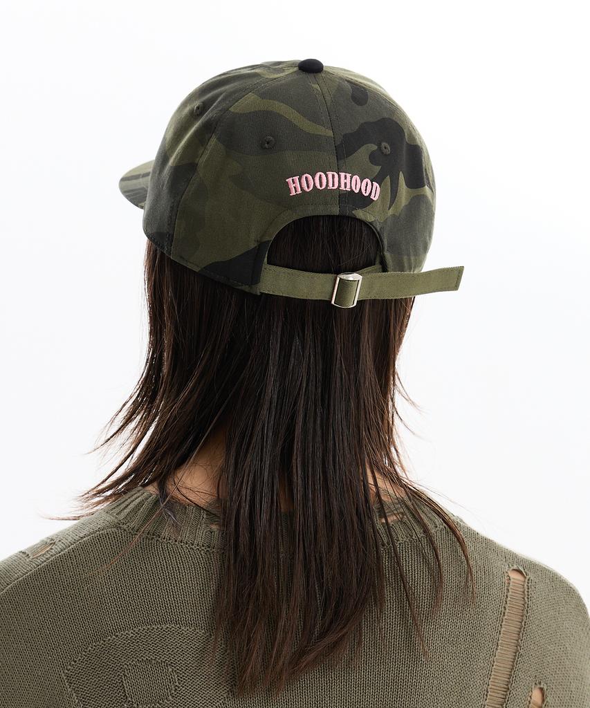 HOODHOOD Clover Logo Cap Camo