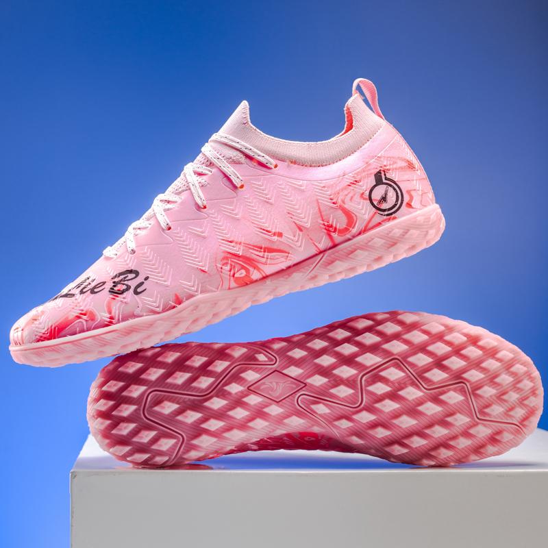 New Men Soccer Shoes Professional Football Boots Low Top Training Shoes Long Spike Ultralight Outdoor Fg Non-Slip Soccer Cleats