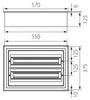 Rozdzielnica Podtynkowa 48 Modułowa 2-Rzędowa Ip54 Drzwi Aluminiowe