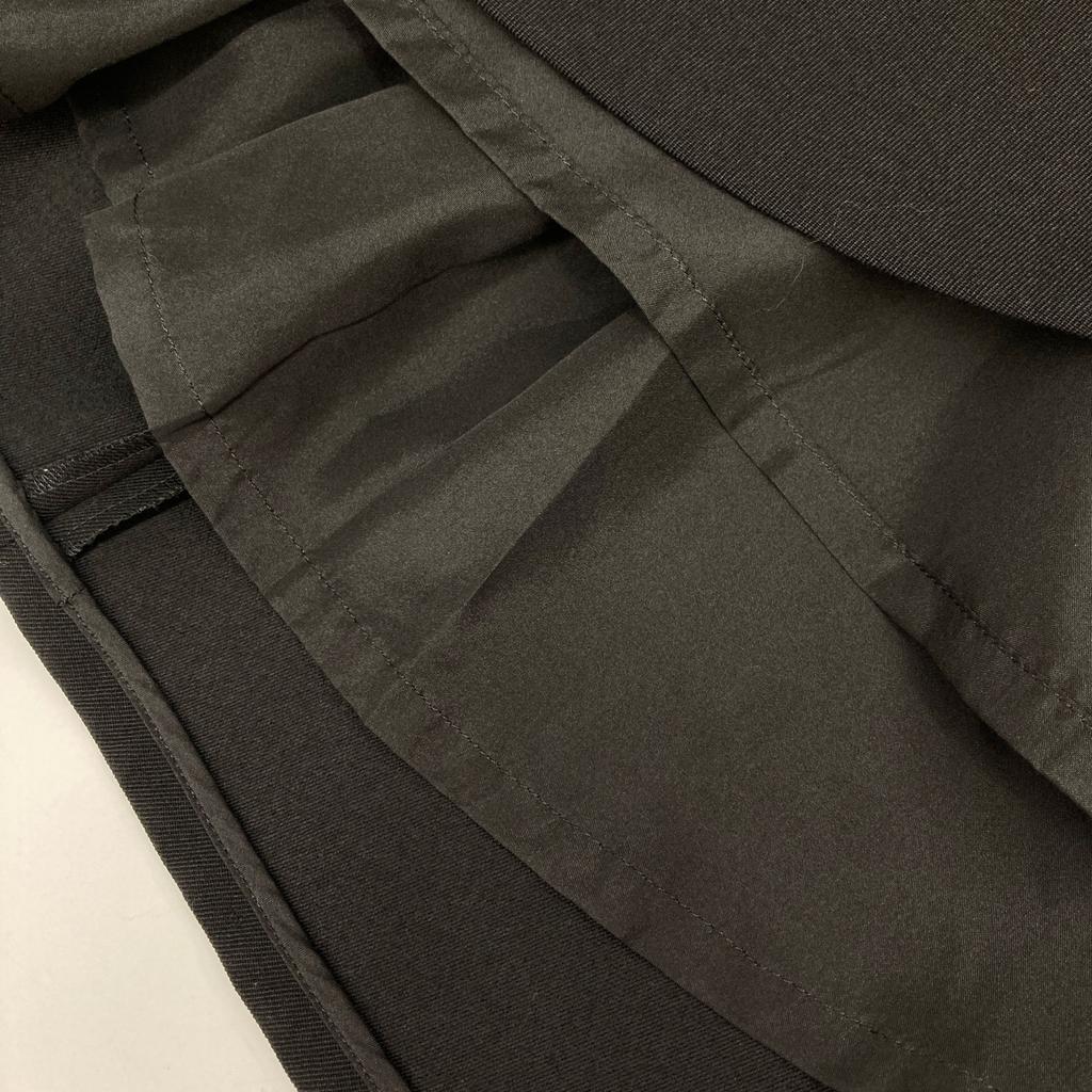 MADISON BLUE MB184-6007 Black back flare midi skirt skirt XS blackUsed