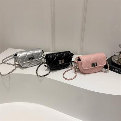 Bolsa de Moda Simples Nova Bolsa Transversal de Moda de Verão Casual Moderna Pequena Bolsa Quadrada Bolsa de Ombro de Moda Simples