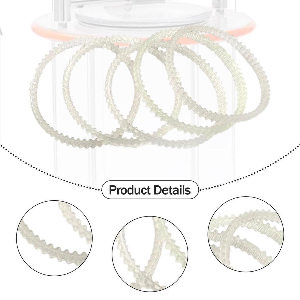 6Pcs KT6808 Chain Dentate Strips, Rotary Tumbler Conveyor Belts ,Jewelry Parts