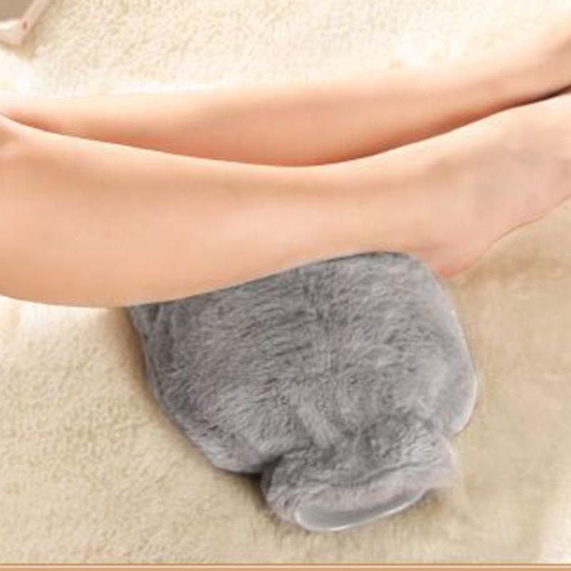 1 ks 33,81oz/ 67,63oz Plyšový termoforek s velkým objemem: PVC materiál, Hřející polštářek ideální do postele