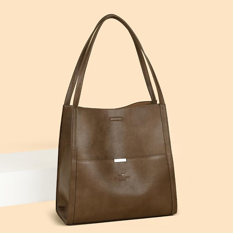 Women's Large Capacity Handbag PU Shoulder Bag