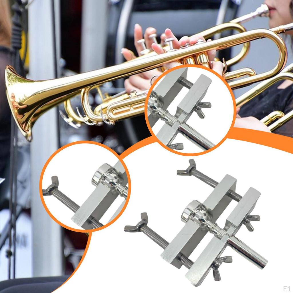 Trompetenmundstück-Abzieher Werkzeug Verstellbar Einfach zu bedienen Posaunen Reparaturwerkzeuge für Euphonium Blasinstrumente