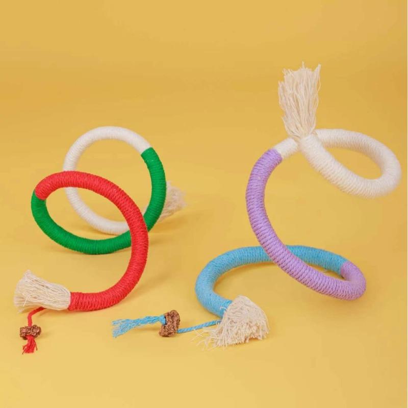 Cats Gnaw On Ropes, Cat Toys for Self-entertainment and Boredom, Gnaw On Ropes, Cat Teasing Sticks, Cat Teasing Gadgets