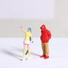 1/64 Miniature Sand Table Scenery Mini Figure Model Creative Photography Props Collection Decoration