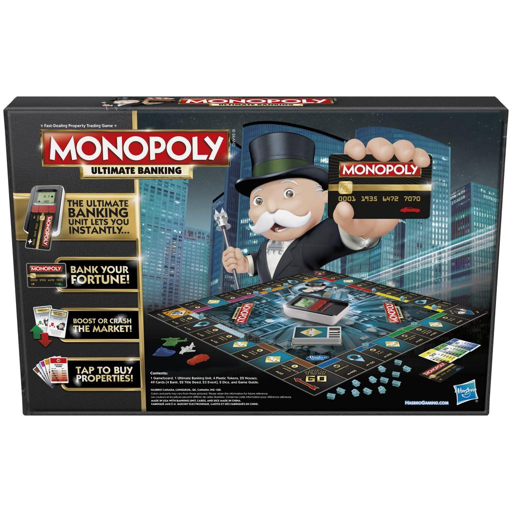 Monopoly Ultimate Banking Edition English Version Game [Used]