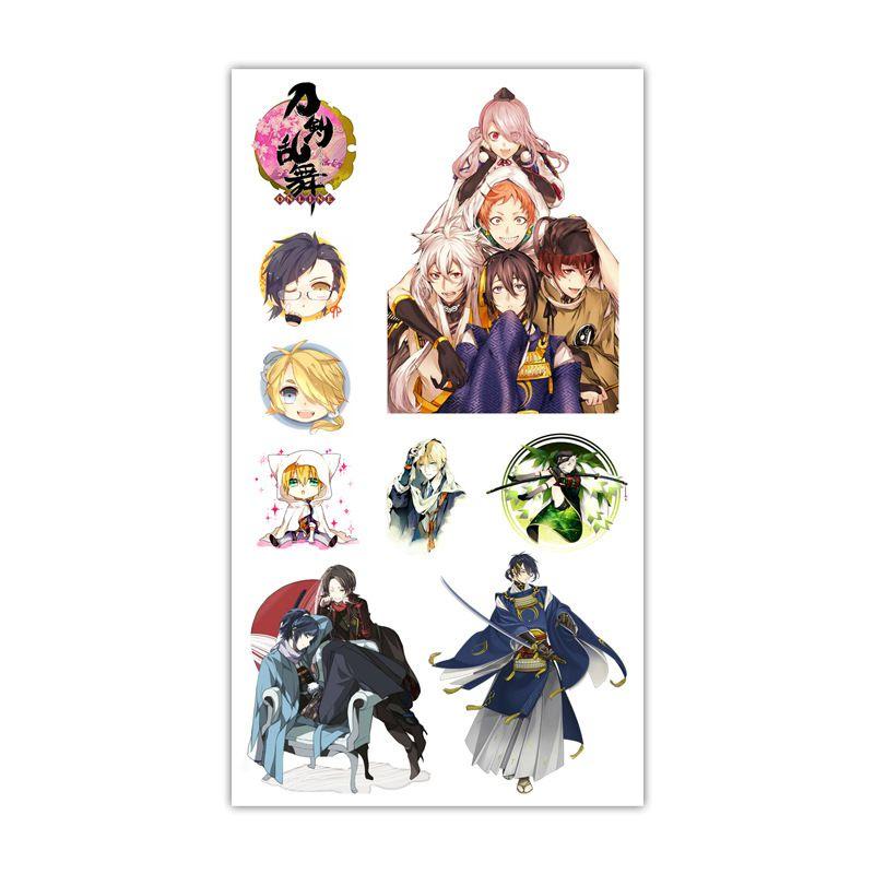 Anime Tattoo Mini Posted Tomorrow Ark Creative Personality Sticker Sticker Gift