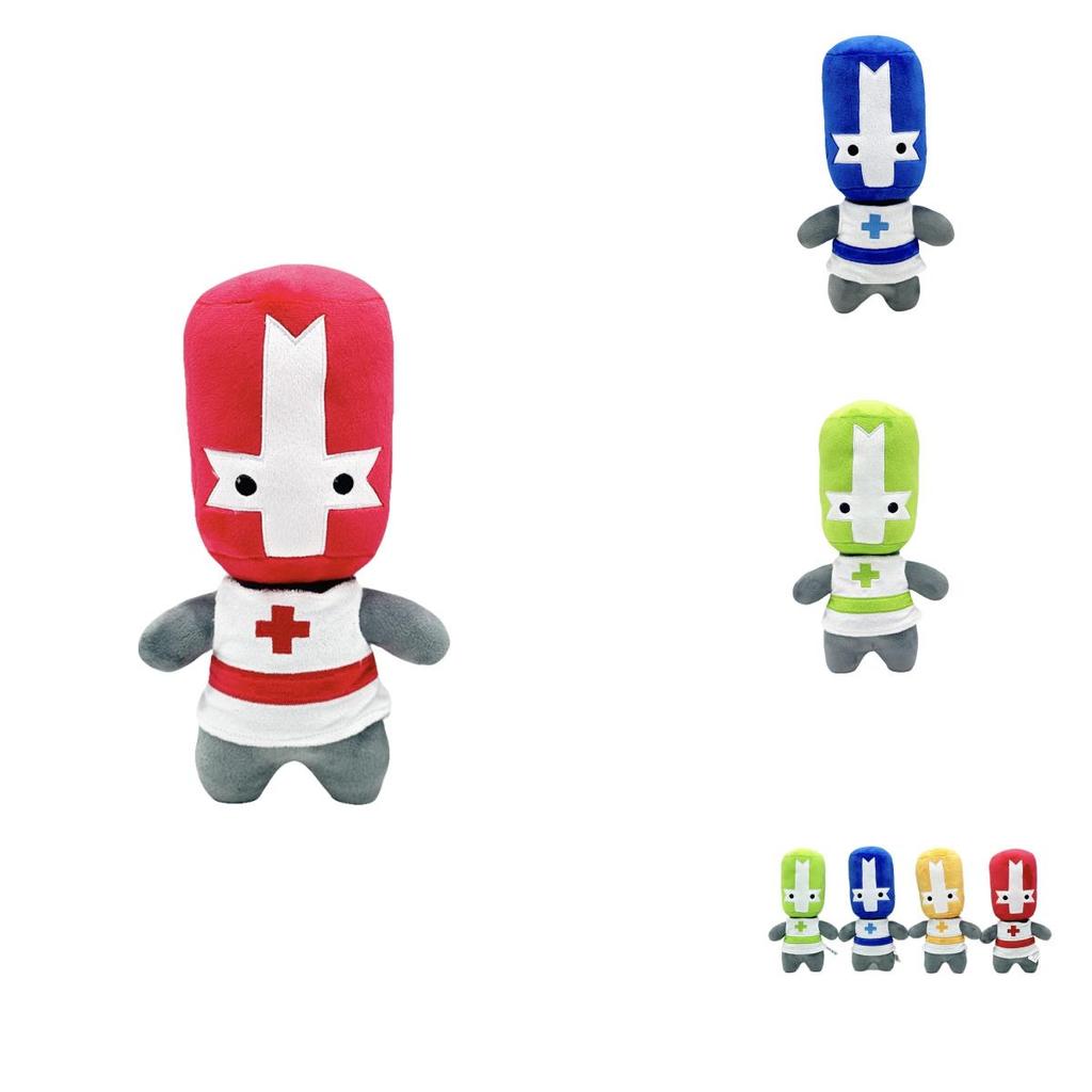 Adorable Castle Crashers Plush Toy Cute Doctor Figure Soft Stuffed Doll 26cm