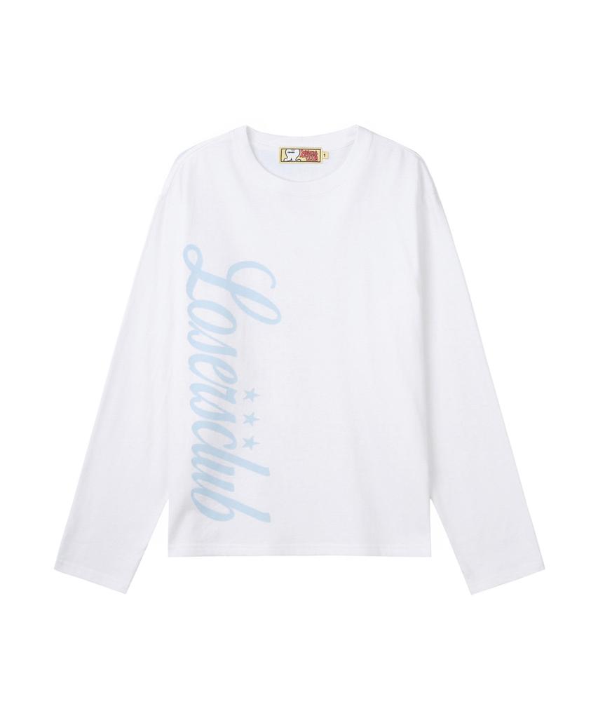 LOSERS CLUB Basic Logo Long Sleeve White
