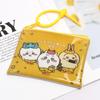 Cartoon Print PVC Coin & Card Holder - Multiple Patterns, Student Small Item Storage Bag