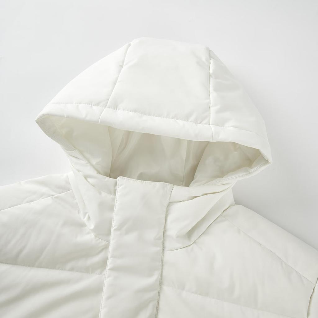 Adidas Teplá Módní Větruodolná Péřová Bunda Unisex Svrchní Oblečení Han-Jade-White JW1689