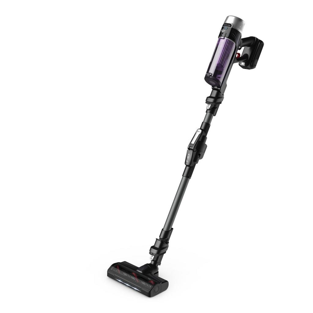 Rowenta x-force flex 9.60 allergy cordless vacuum cleaner 100 Air Watts Black/Purple