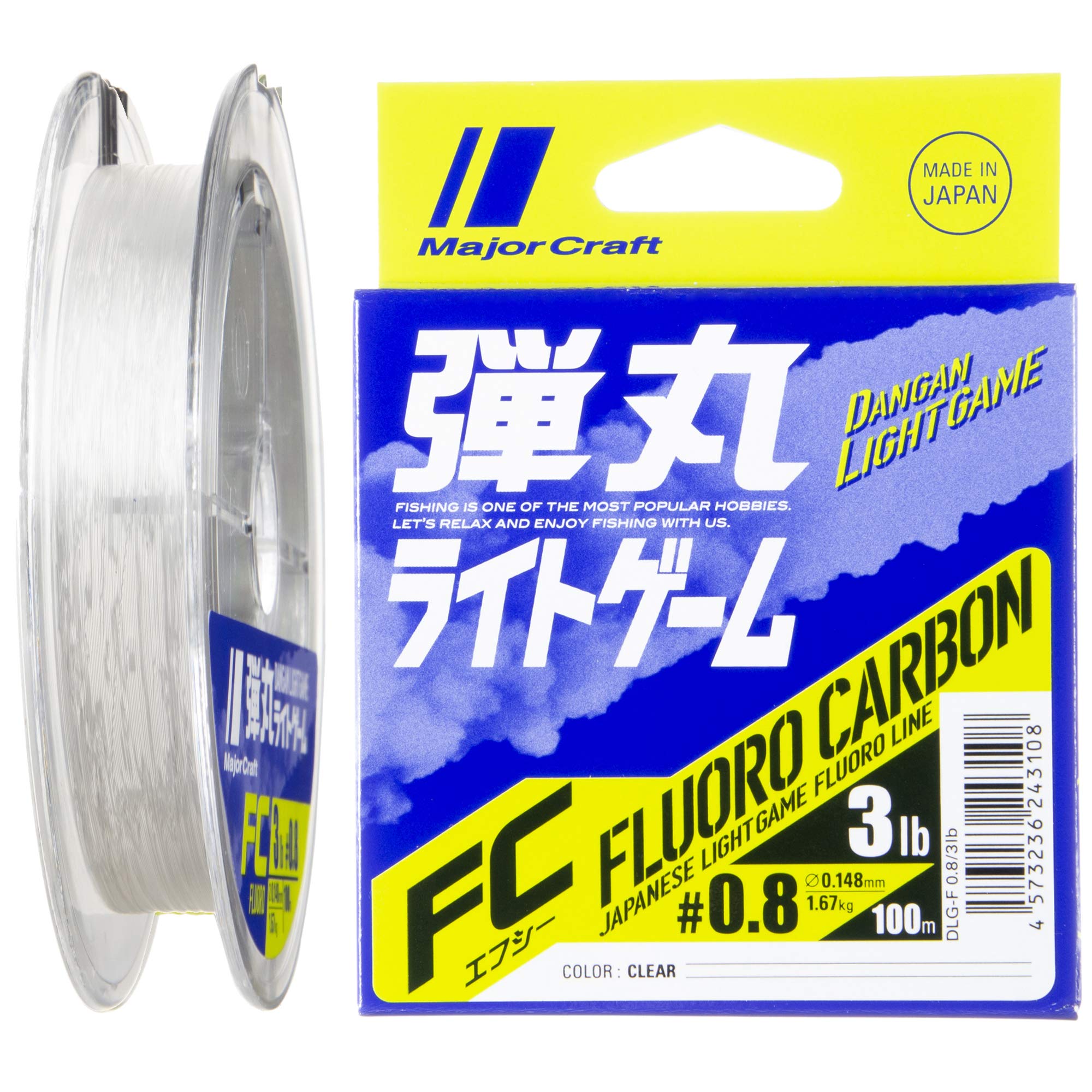 

Major Craft Fluorolite Game DLG-F Line, 0.8/3lb